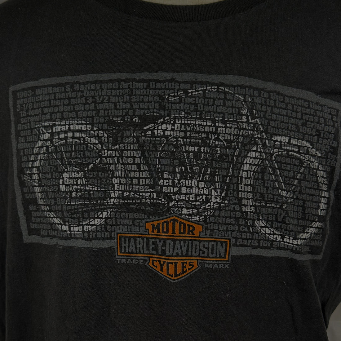 HIGH OCTANE HARLEY-DAVIDSON BILLERICA MA CUT OFF XL 正面プリント アップ