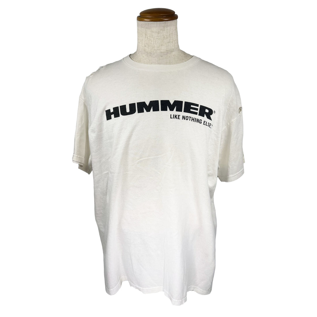HUMMER LIKE NOTHING ELSE LOGO XL 正面 HUMMER ロゴ