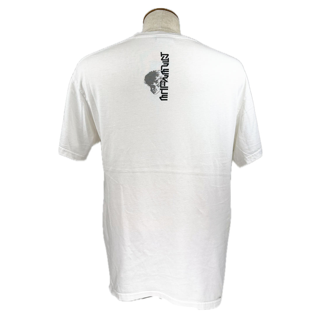 HYPERLITE BIOMECH GRAPHIC TEE M 背面 ネックプリント