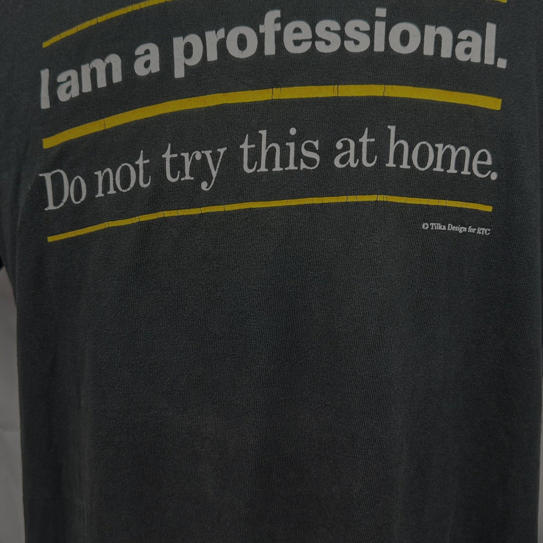 I AM A PROFESSIONAL DO NOT TRY THIS AT HOME L プリント アップ