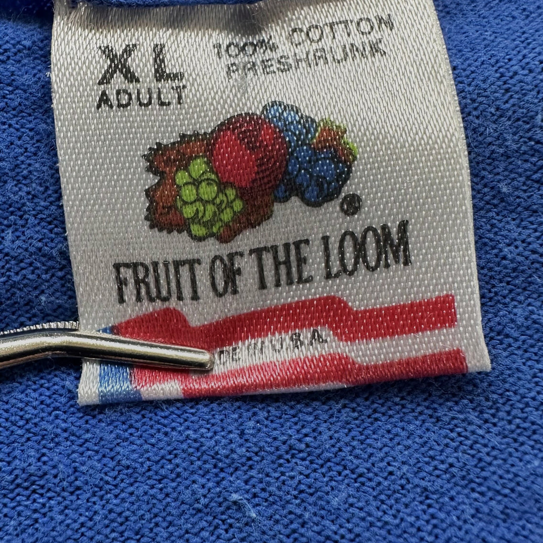 I'M RETIRED JOKE PRINT XL FRUIT OF THE LOOM ネックタグ XL