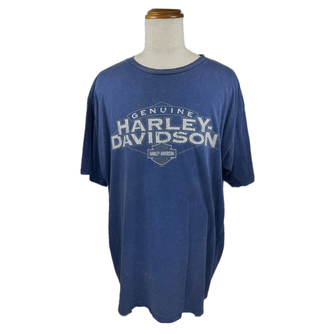 LAS VEGAS HARLEY-DAVIDSON GENUINE CLASSIC 2XL 正面 GENUINE ロゴ