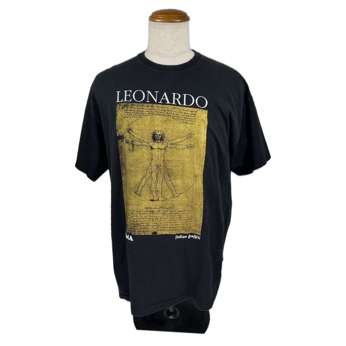 LEONARDO DA VINCI VITRUVIAN MAN ROMA XL 正面 ウィトルウィウス的人体図