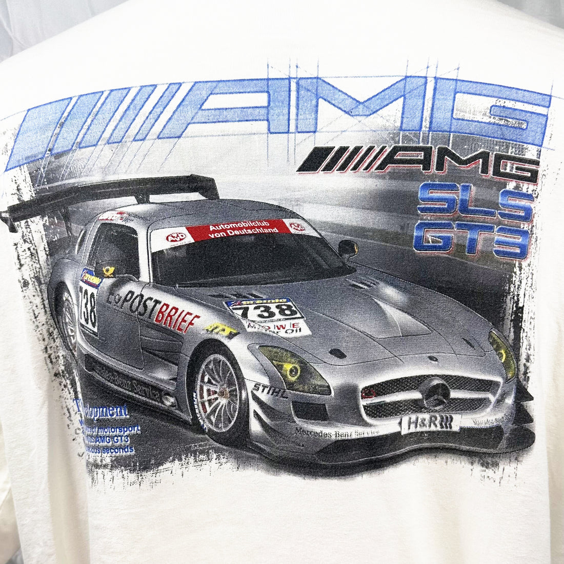 MERCEDES AMG SLS GT3 RACING XL 背面プリント アップ