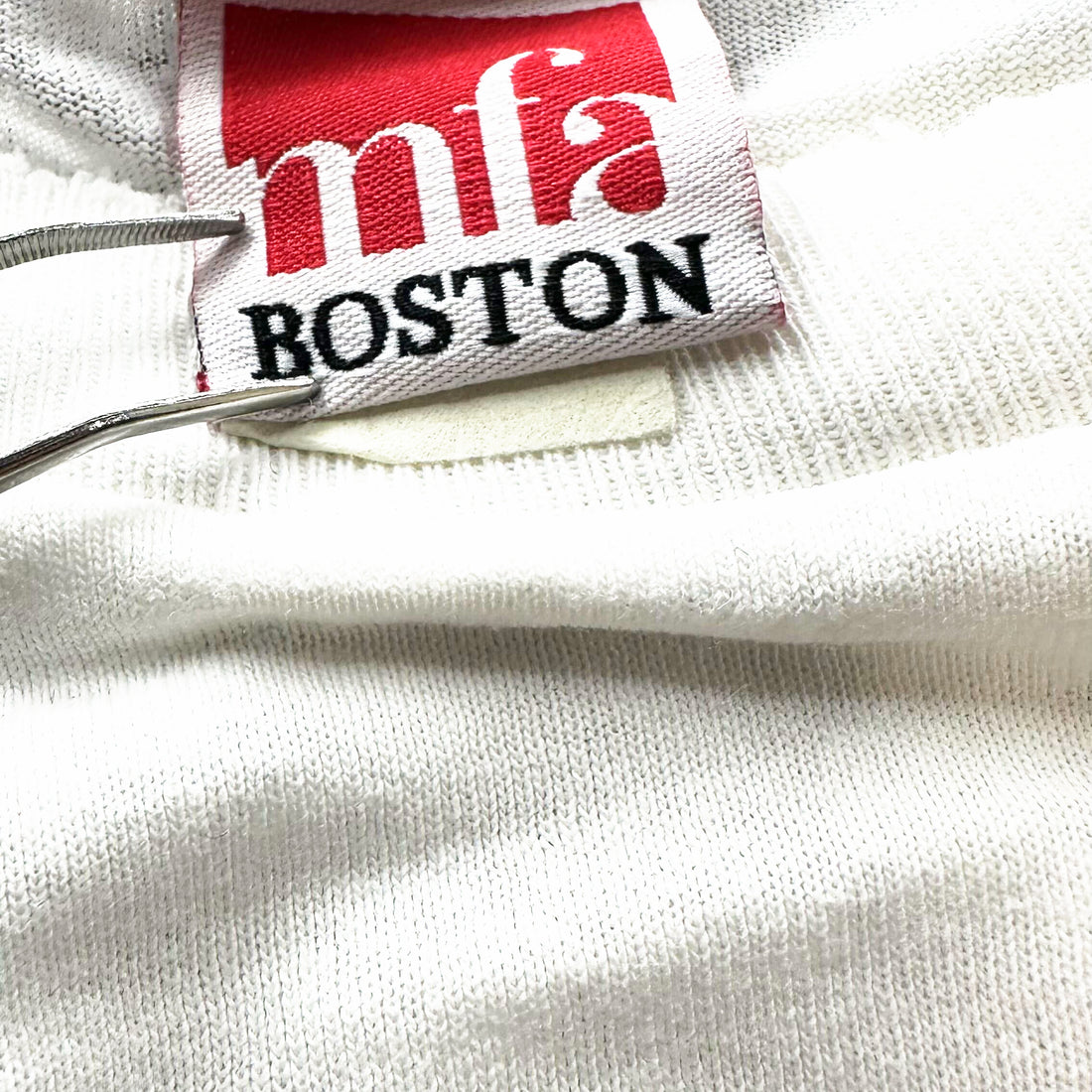 MFA BOSTON MUSEUM OF FINE ARTS LOGO L mfa BOSTON ネックタグ