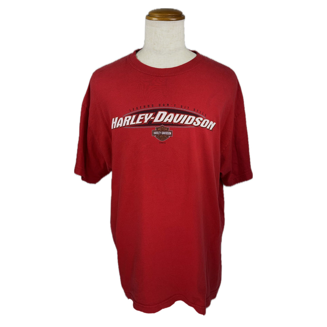MID-OHIO HARLEY-DAVIDSON SPRINGFIELD OH XL 正面 HARLEY-DAVIDSON ロゴ