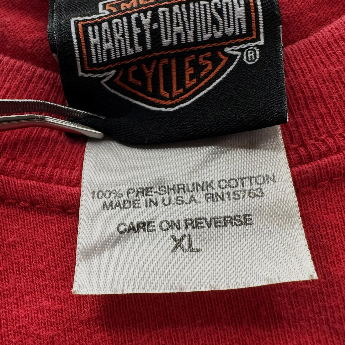 MID-OHIO HARLEY-DAVIDSON SPRINGFIELD OH XL HARLEY-DAVIDSON ネックタグ XL