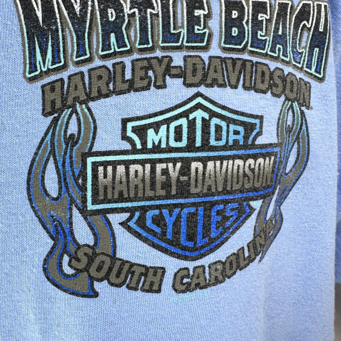 MYRTLE BEACH HARLEY-DAVIDSON 83RD ANNUAL BIKE WEEK XL 胸元プリント アップ