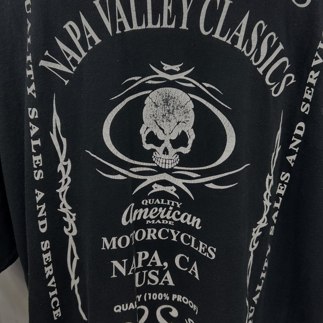 NAPA VALLEY CLASSICS BAD ASS BOYS HAVE BAD ASS TOYS 3XL 背面プリント アップ