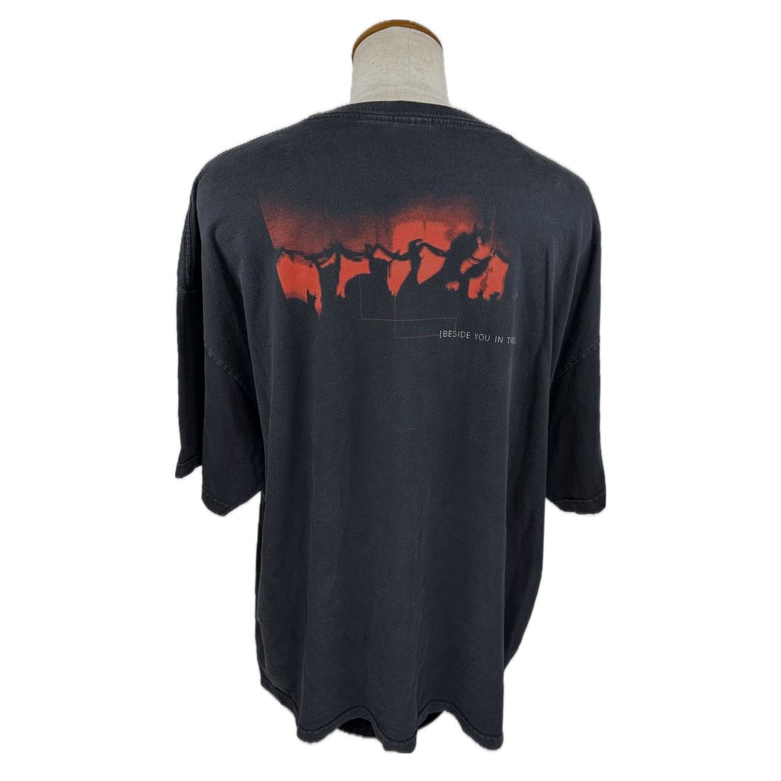 NINE INCH NAILS LOGO 3XL 背面 プリント