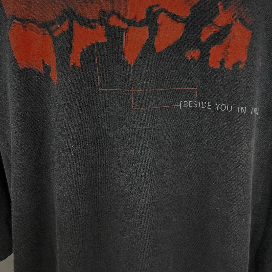 NINE INCH NAILS LOGO 3XL 背面プリント アップ