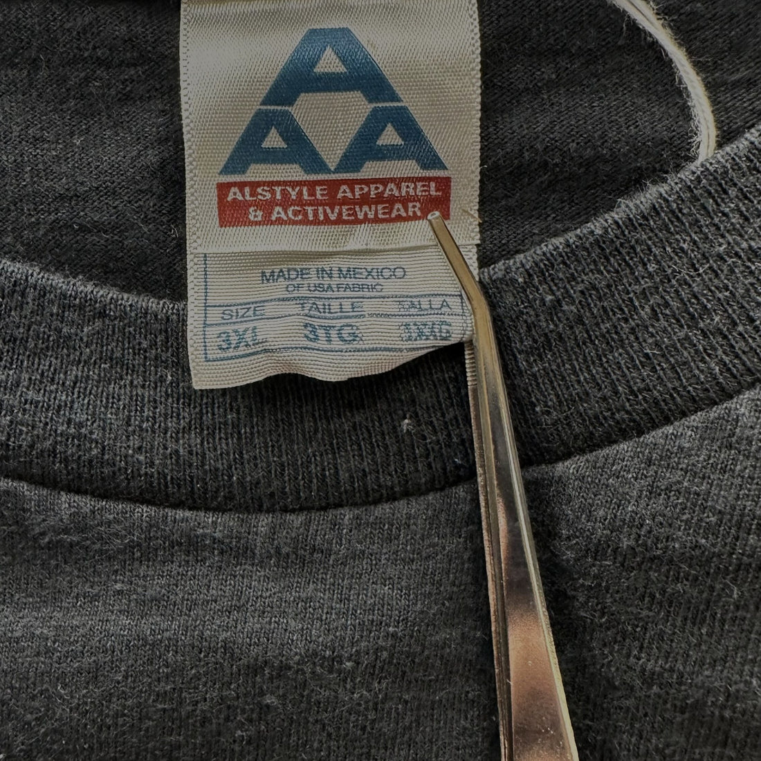 NINE INCH NAILS LOGO 3XL ネックタグ