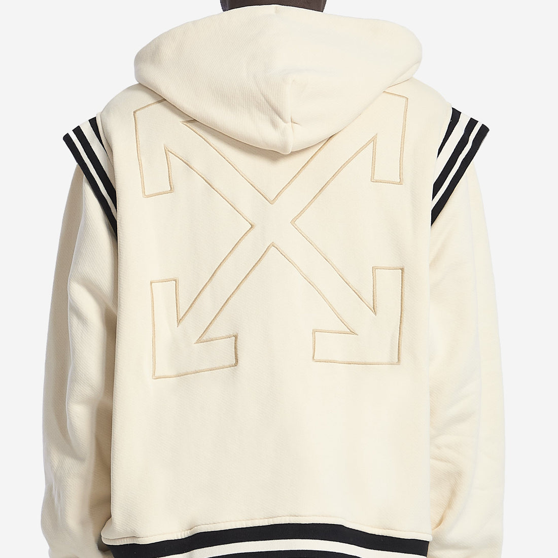 Varsity-style hoodie