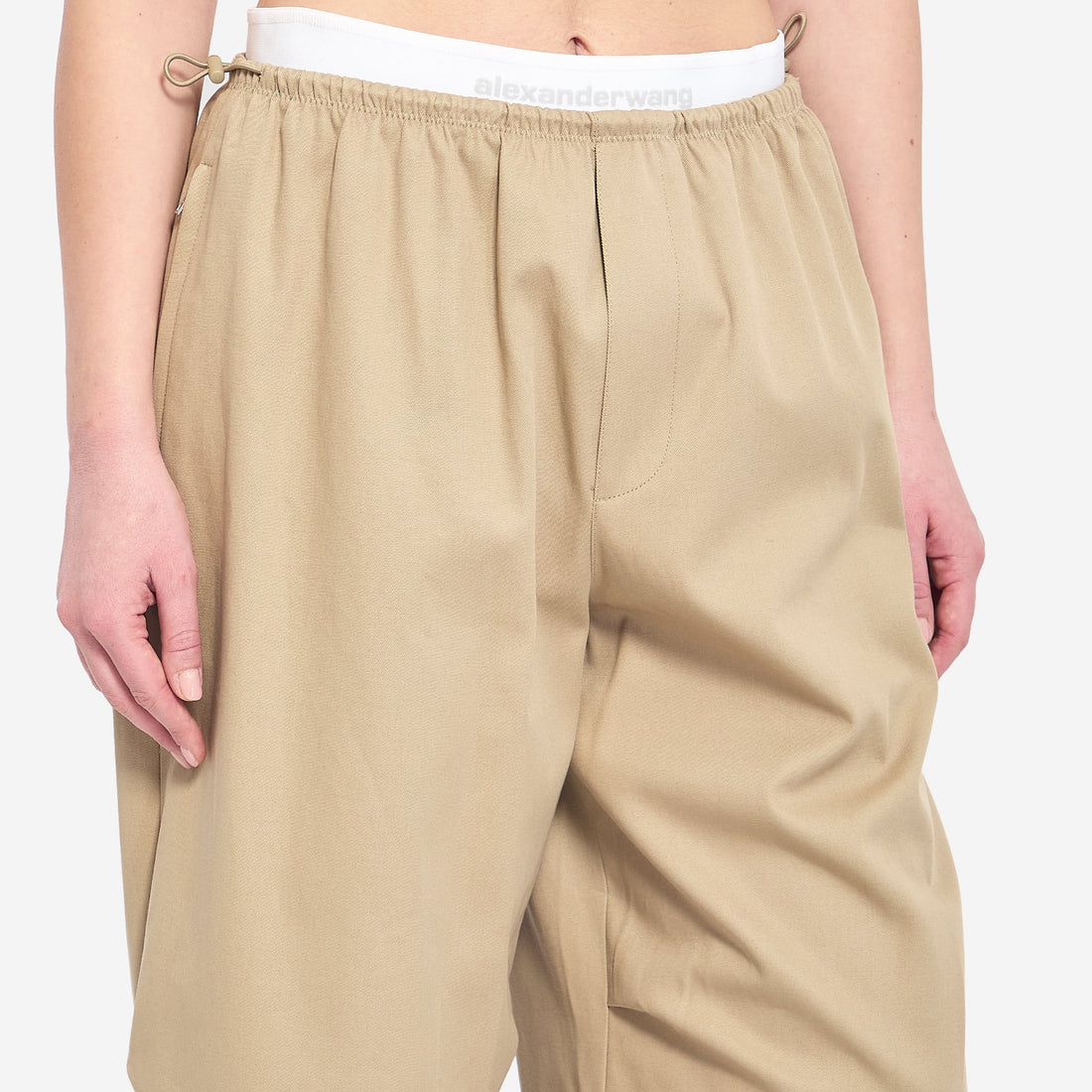 Mid-rise sweatpants