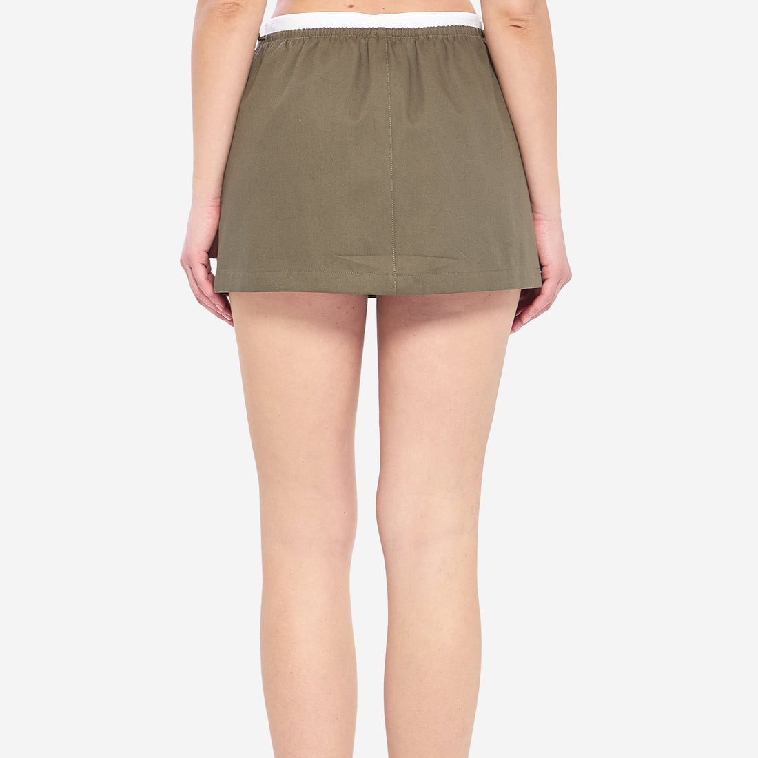 Mid-rise mini skirt