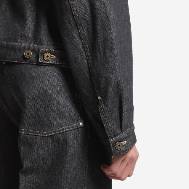 Denim trucker jacket