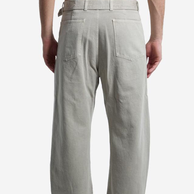 Twisted belted pants