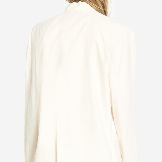 Ascot collar blouse