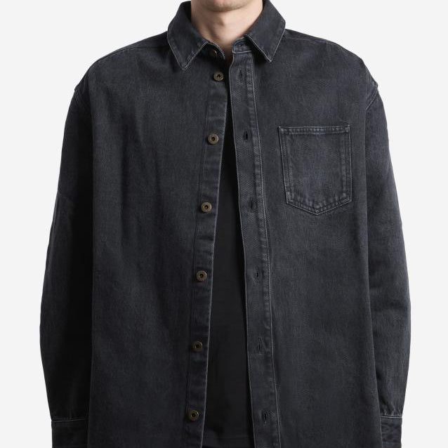 Anagram denim overshirt