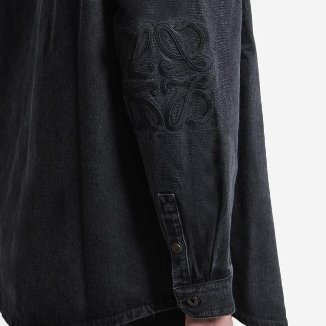 Anagram denim overshirt