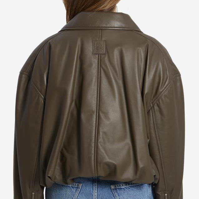 Lamb nappa biker jacket