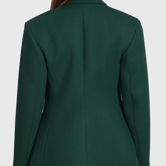 Green wool jacket