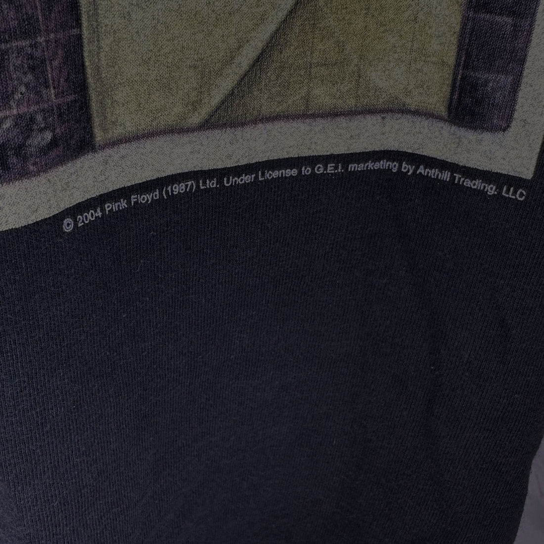 PINK FLOYD FACE PRINT L プリント ディテール