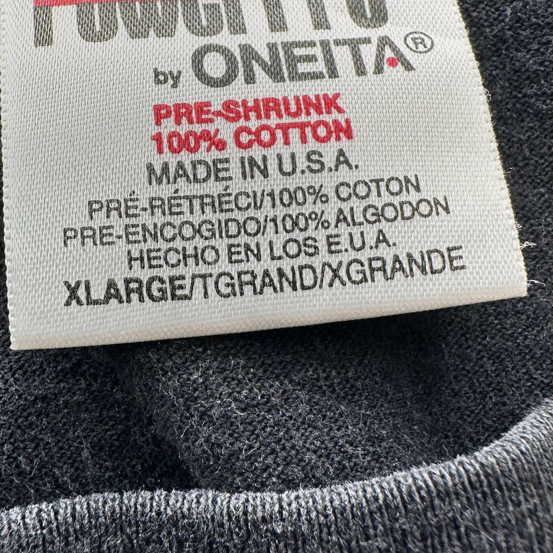 POLO RALPH LAUREN BOOTLEG POCKET LOGO XL ONEITA ネックタグ XL