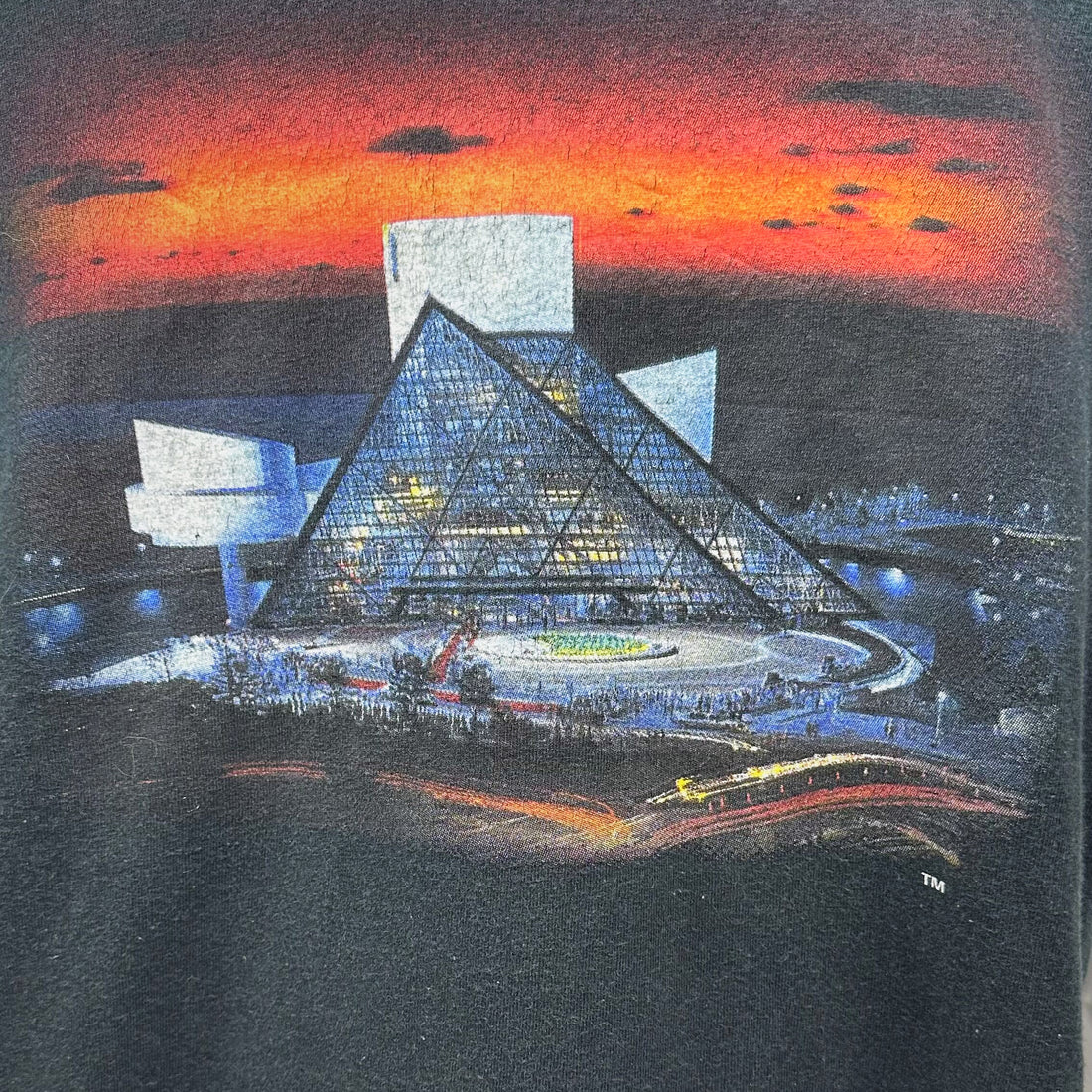 ROCK AND ROLL HALL OF FAME THE HOUSE THAT ROCK BUILT M 背面プリント アップ