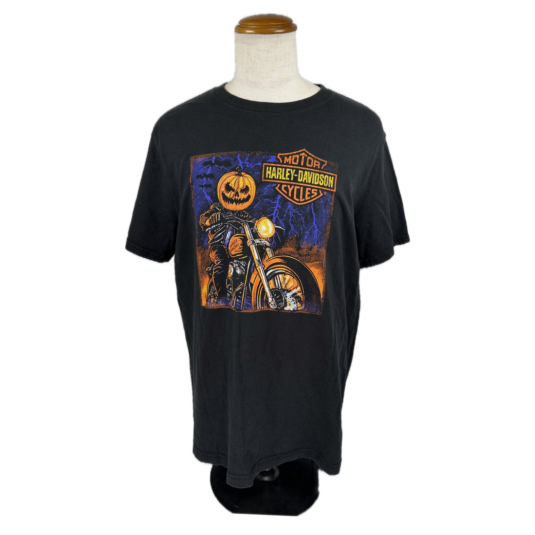 SOUTHERN THUNDER HARLEY-DAVIDSON SOUTHAVEN PUMPKIN RIDER L 正面 パンプキンライダー プリント