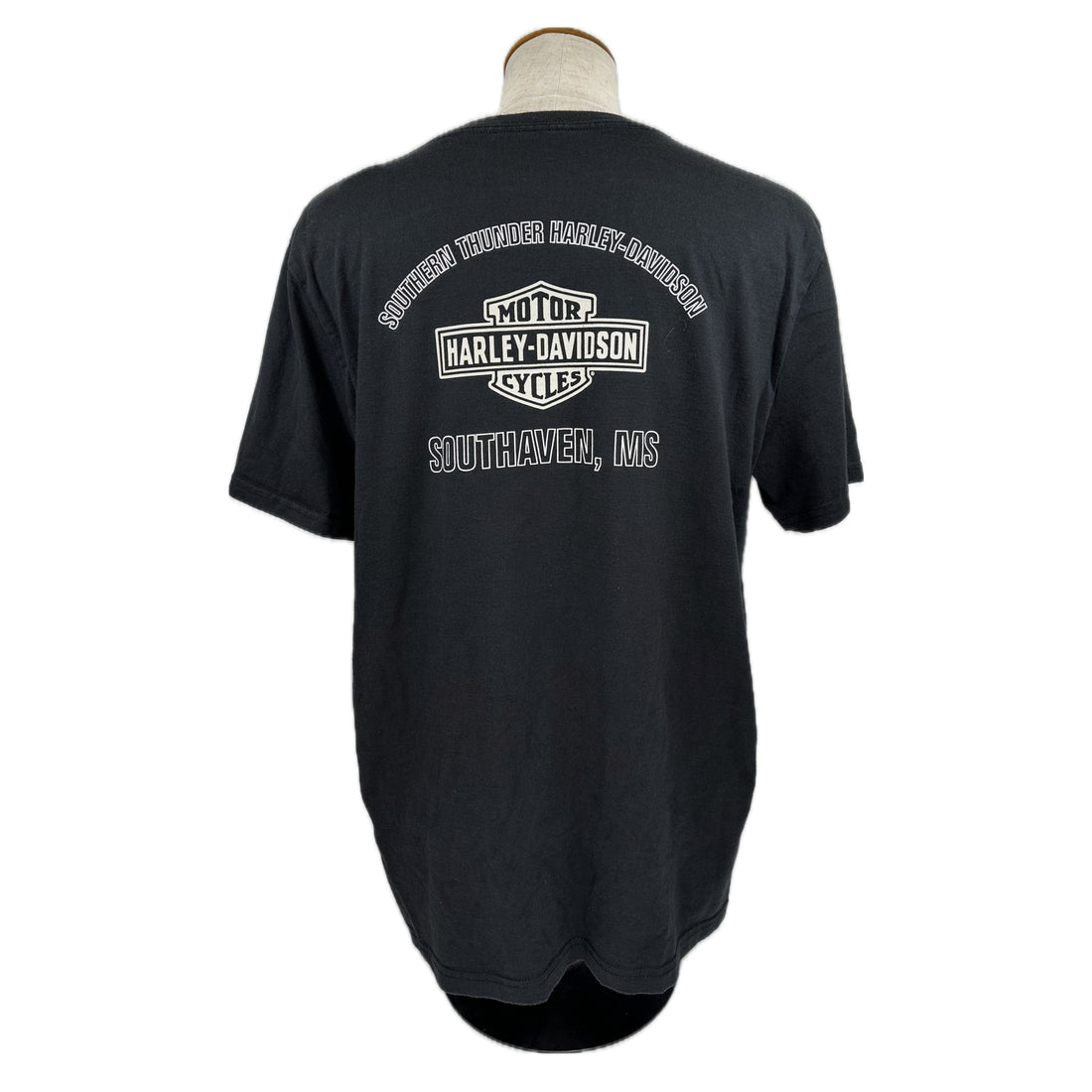 SOUTHERN THUNDER HARLEY-DAVIDSON SOUTHAVEN PUMPKIN RIDER L 背面 Southern Thunder ロゴ