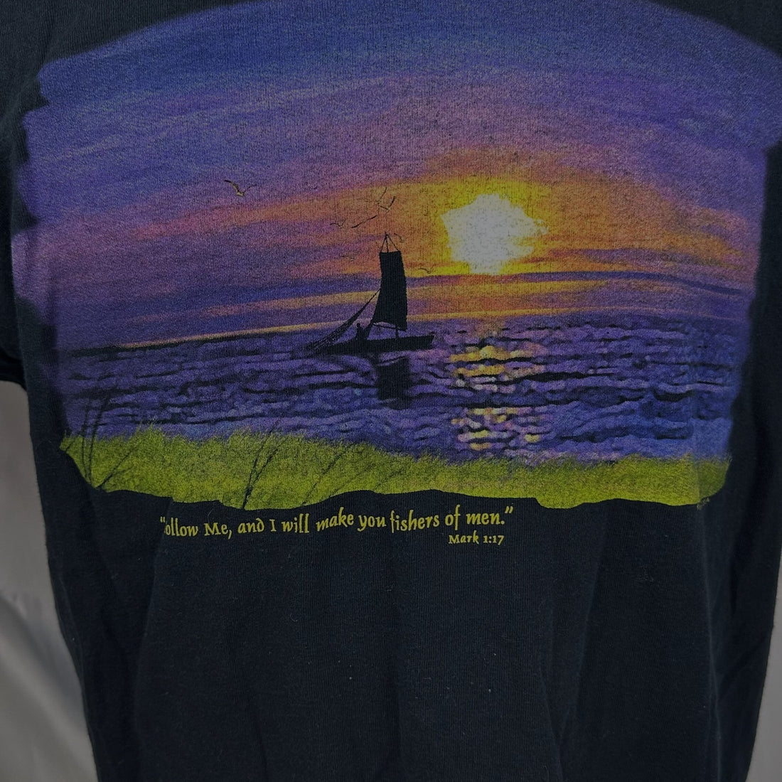 SPIRITUALS SUNSET PHOTO L 胸元プリント アップ