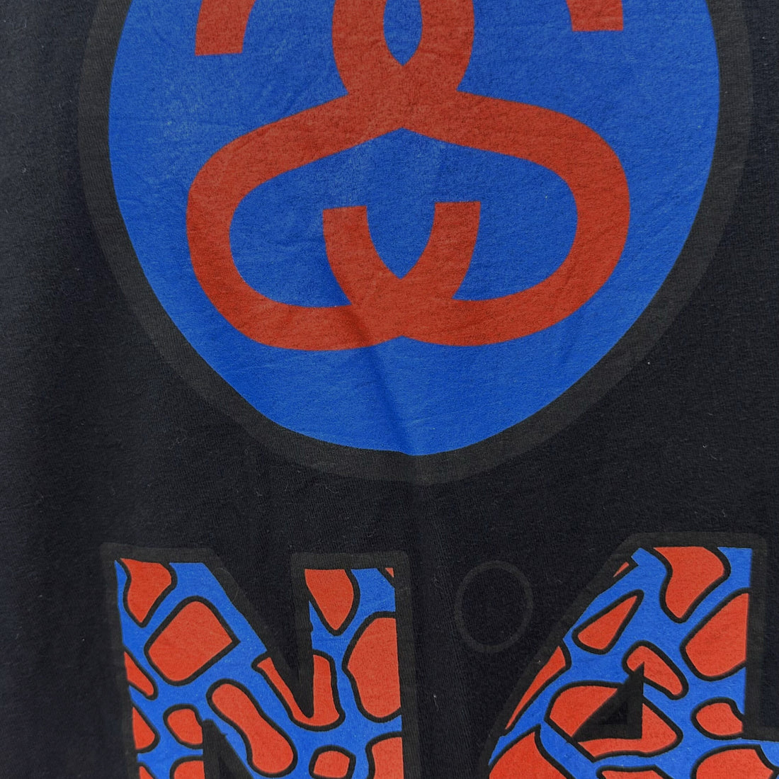 STUSSY DESIGNS SS LINK NO.4 L 背面プリント アップ