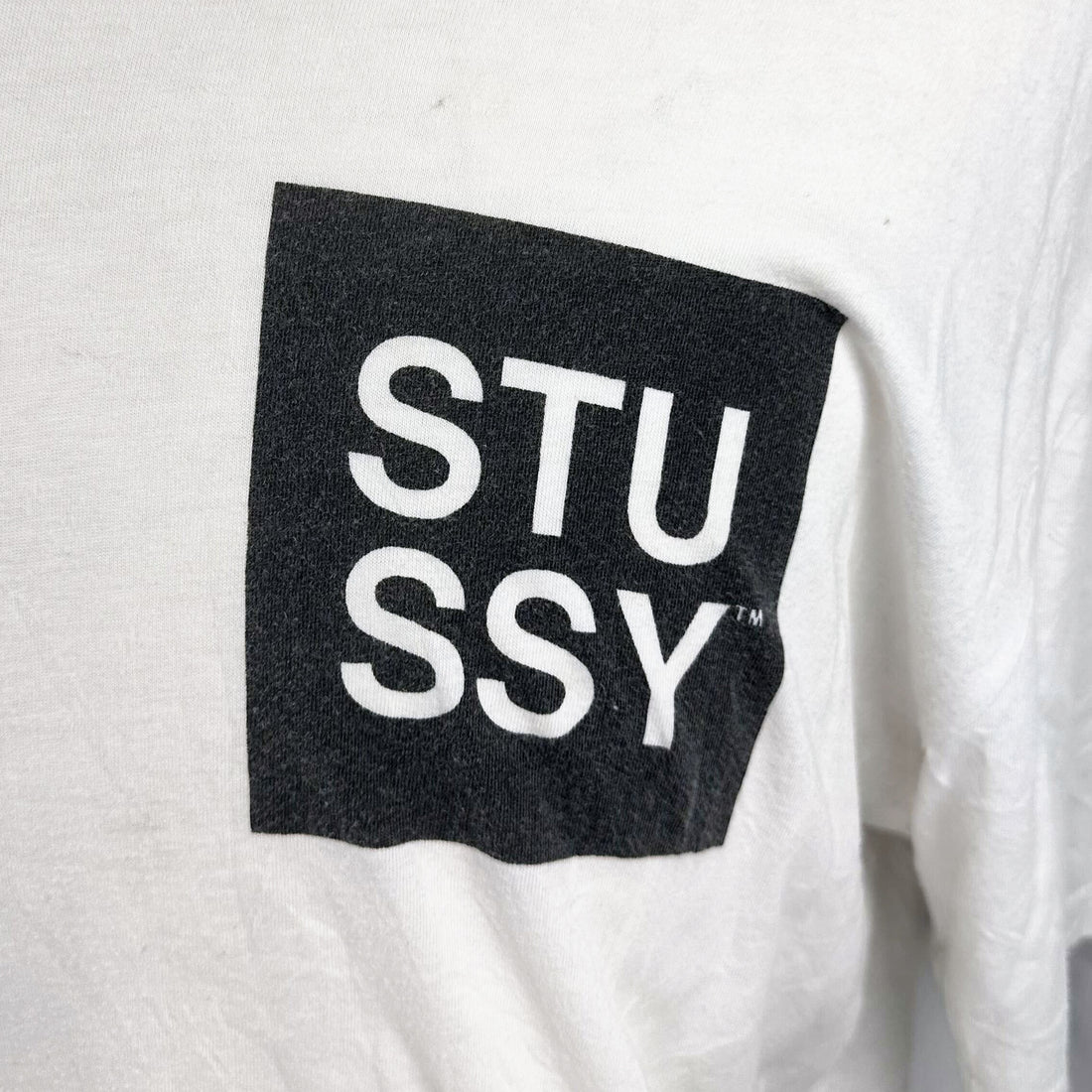 STUSSY WORLDWIDE POCKET M ポケットロゴ アップ