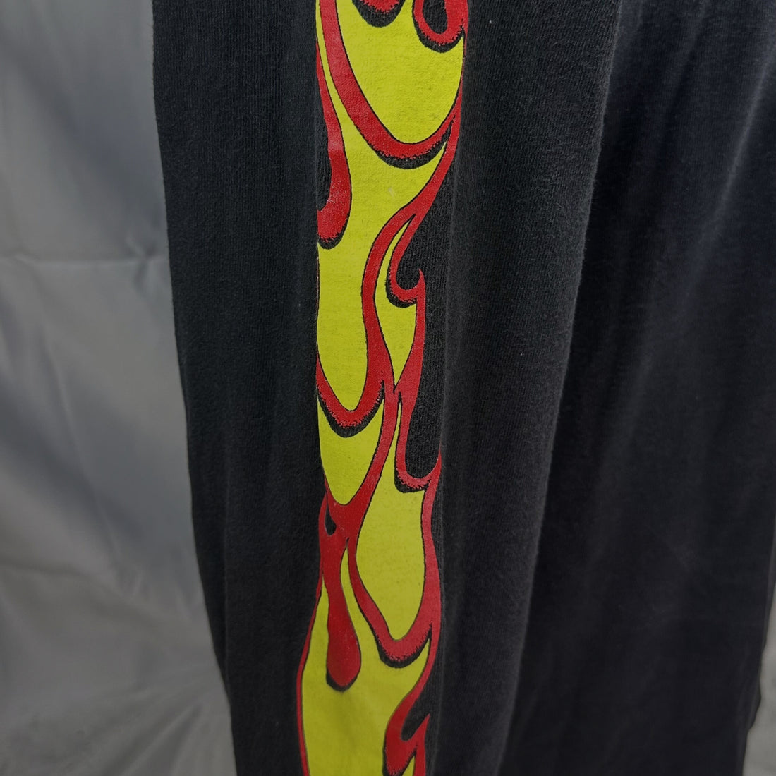 SUPPORT YOUR LOCAL SONS OF SILENCE FLAME ENGINE LS L 袖の炎 プリント