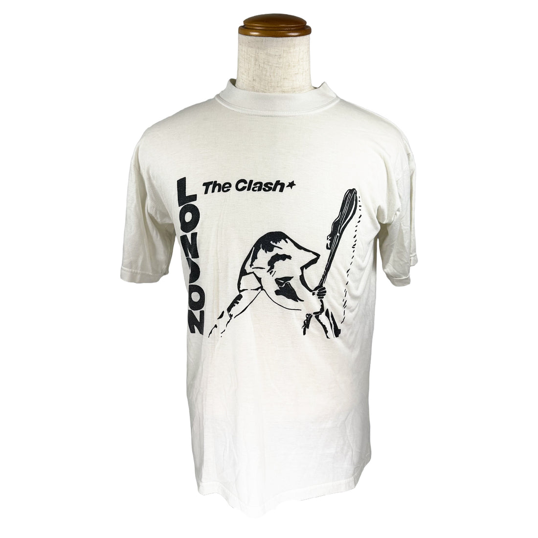 THE CLASH LONDON CALLING MOCK NECK M 正面 London Calling プリント