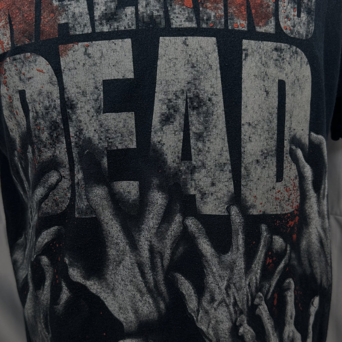 THE WALKING DEAD ZOMBIE HANDS M プリント アップ