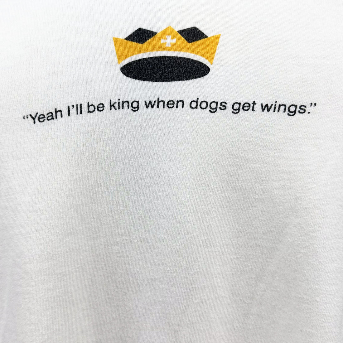 TOM PETTY ITS GOOD TO BE KING XL 背面プリント アップ