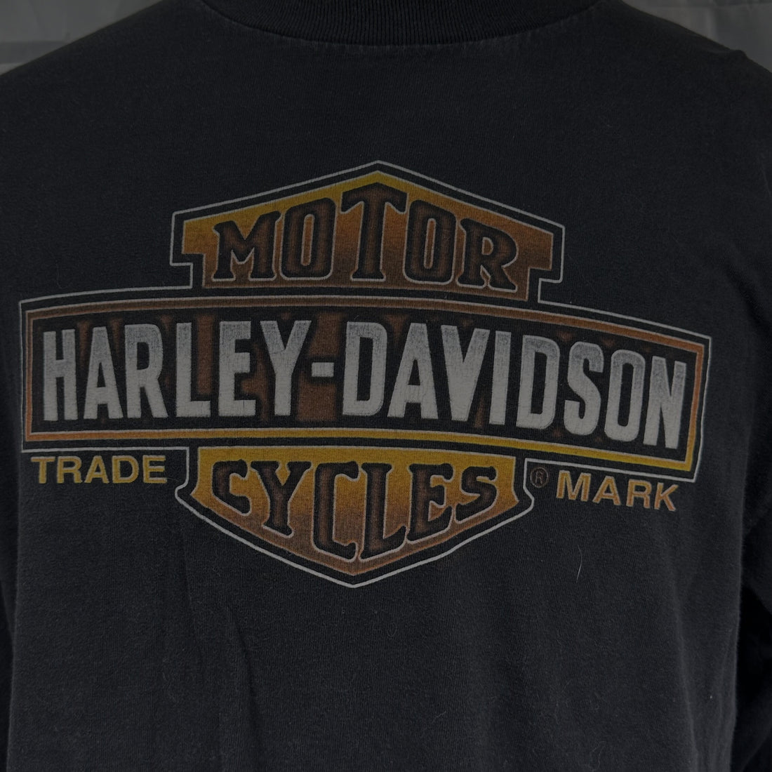 TOYS FOR BIG BOYS HARLEY-DAVIDSON MONCTON CANADA LS L 正面ロゴ アップ