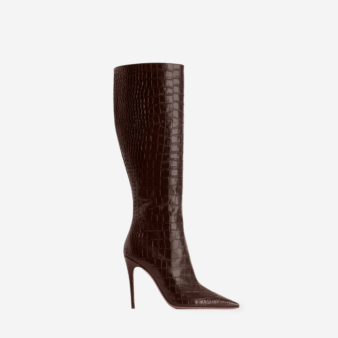 Ebony croco Vera 105 Boot