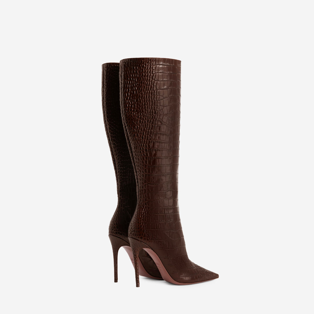 Ebony croco Vera 105 Boot