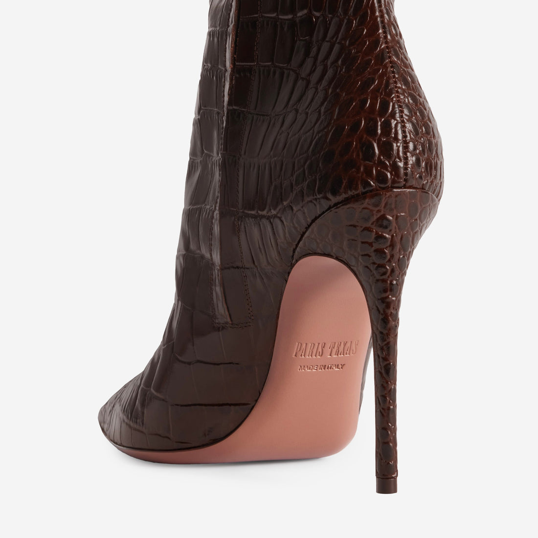 Ebony croco Vera 105 Boot