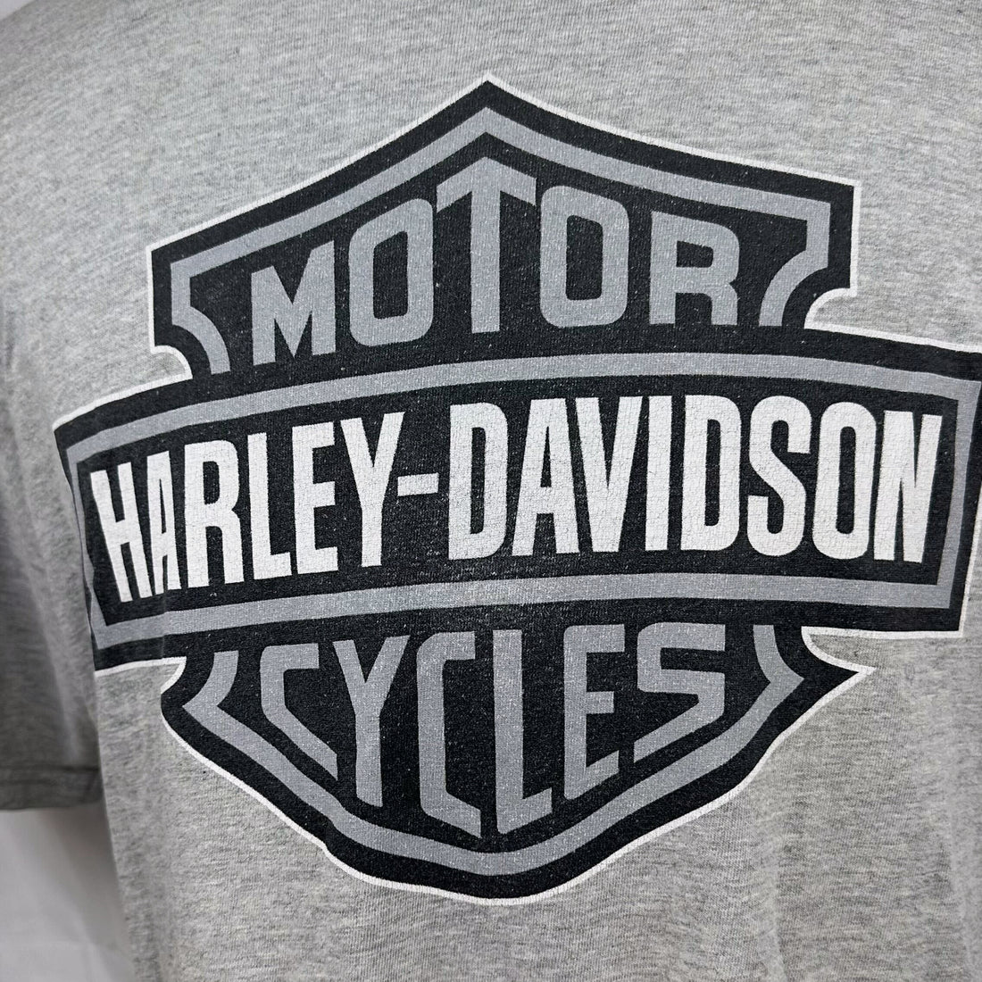 VALLEY FORGE HARLEY-DAVIDSON GEORGE WASHINGTON L 正面ロゴ アップ