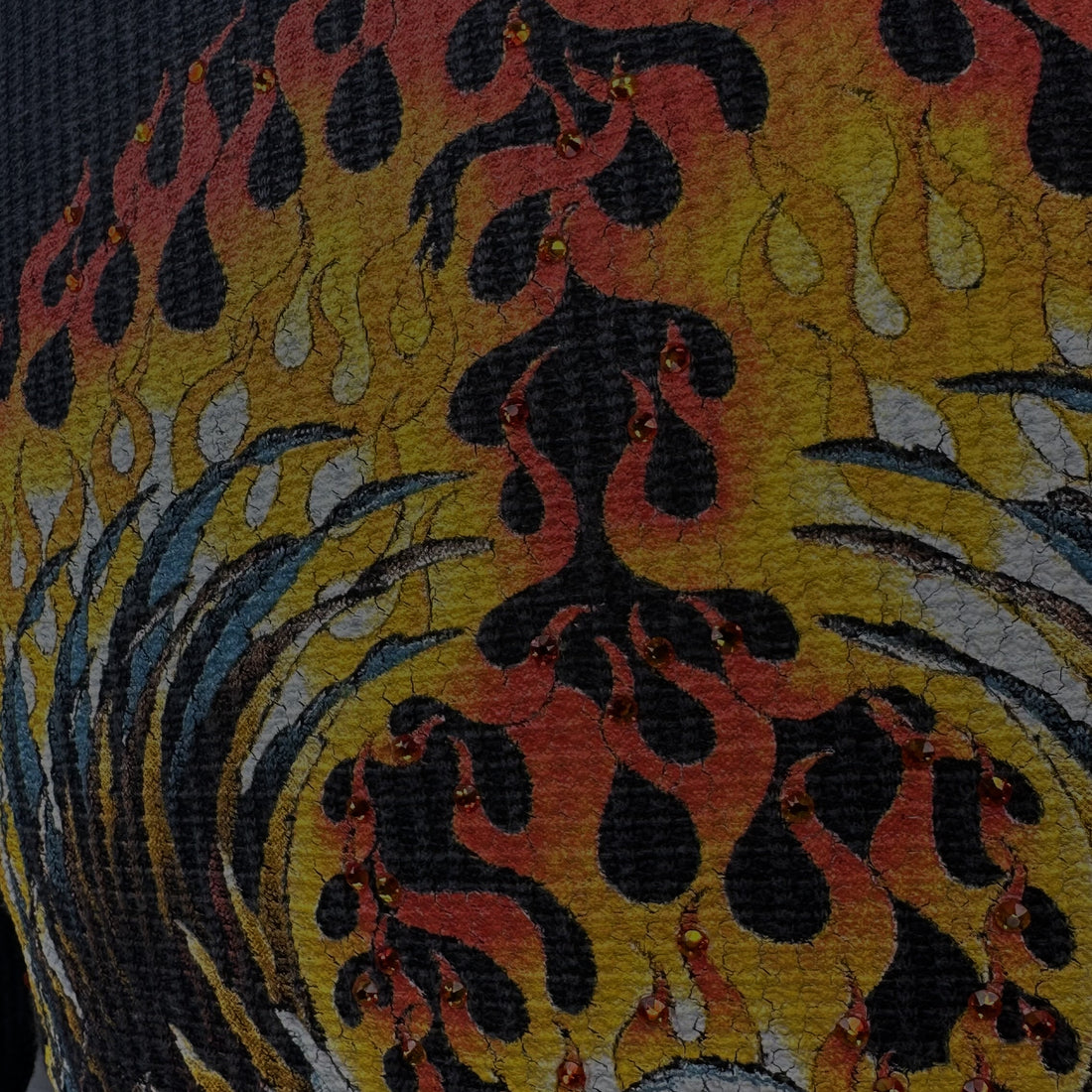 VAN NUYS HARLEY-DAVIDSON FLAME EAGLE THERMAL LS M 炎 ディテール