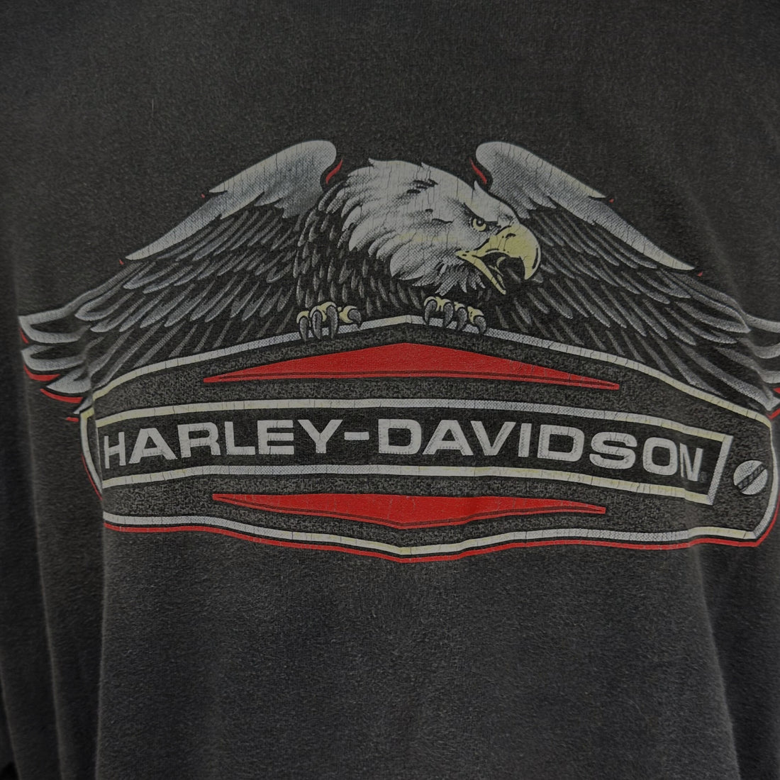 WASHINGTON HARLEY-DAVIDSON PENNSYLVANIA EAGLE 3XL 正面ロゴ アップ