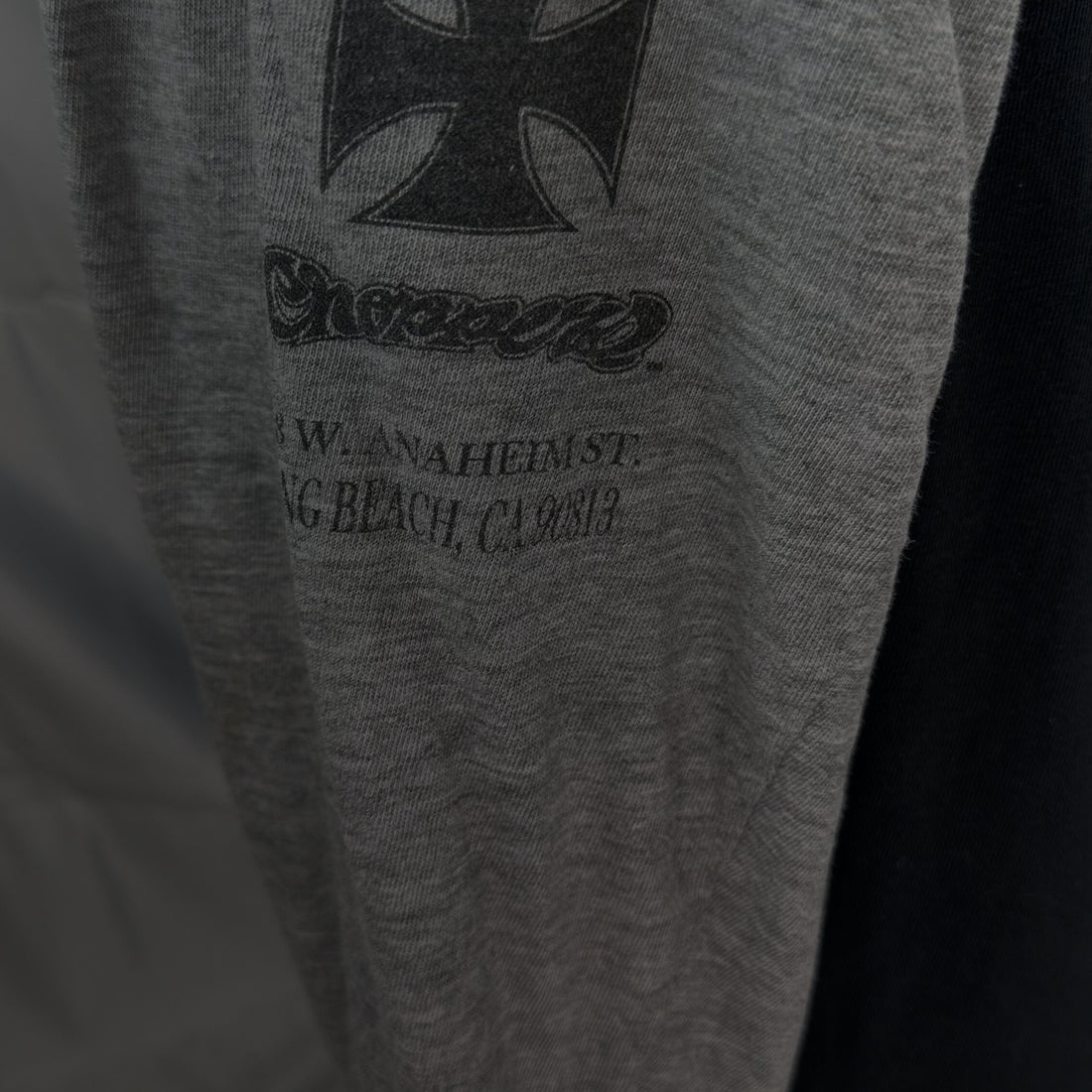 WEST COAST CHOPPERS CLASSIC CAR LONG BEACH CA LAYERED LS M 袖のロゴ プリント