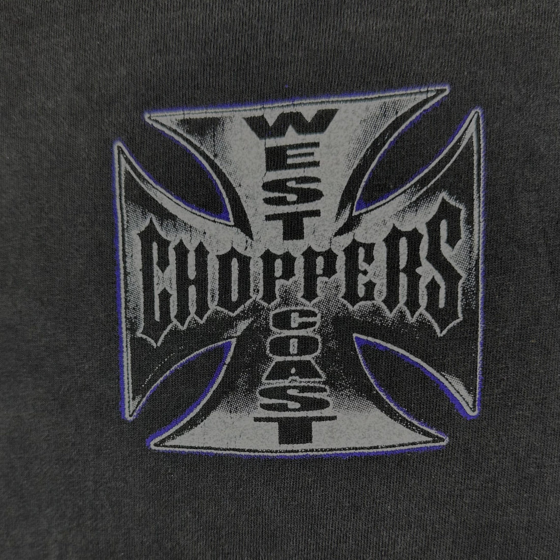 WEST COAST CHOPPERS HOT ROD LONG BEACH XL 胸元プリント アップ