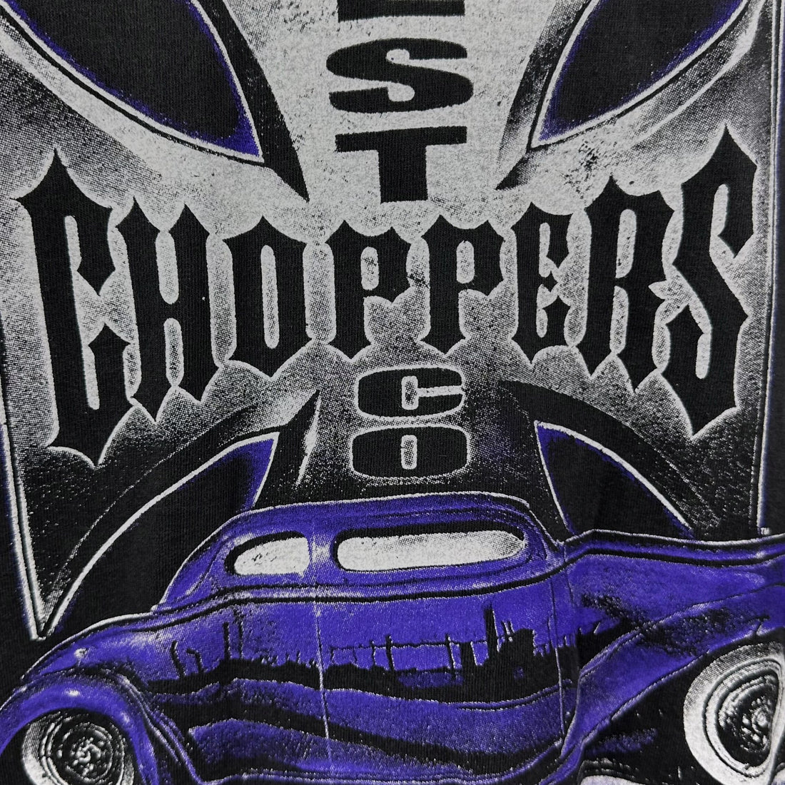 WEST COAST CHOPPERS HOT ROD LONG BEACH XL 背面プリント アップ