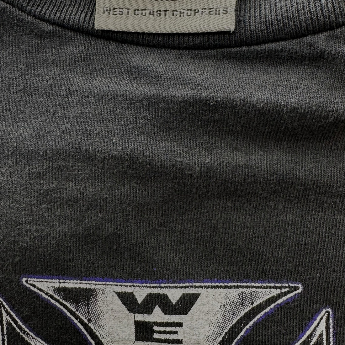 WEST COAST CHOPPERS HOT ROD LONG BEACH XL JESSE WHO? ネックタグ