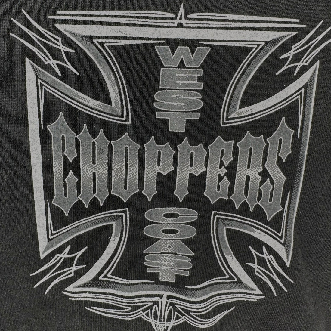 WEST COAST CHOPPERS JESSE JAMES LS XL 胸元プリント アップ